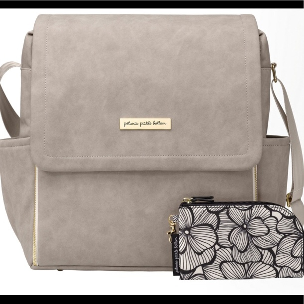 NWT petunia pickle bottom diaper bag